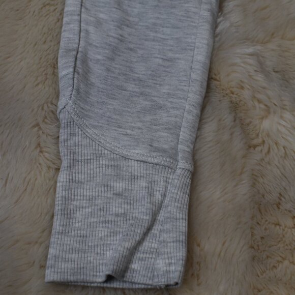 Girls Joggers Size XS 4/5 Gray Comfy Pants - Picture 5 of 6